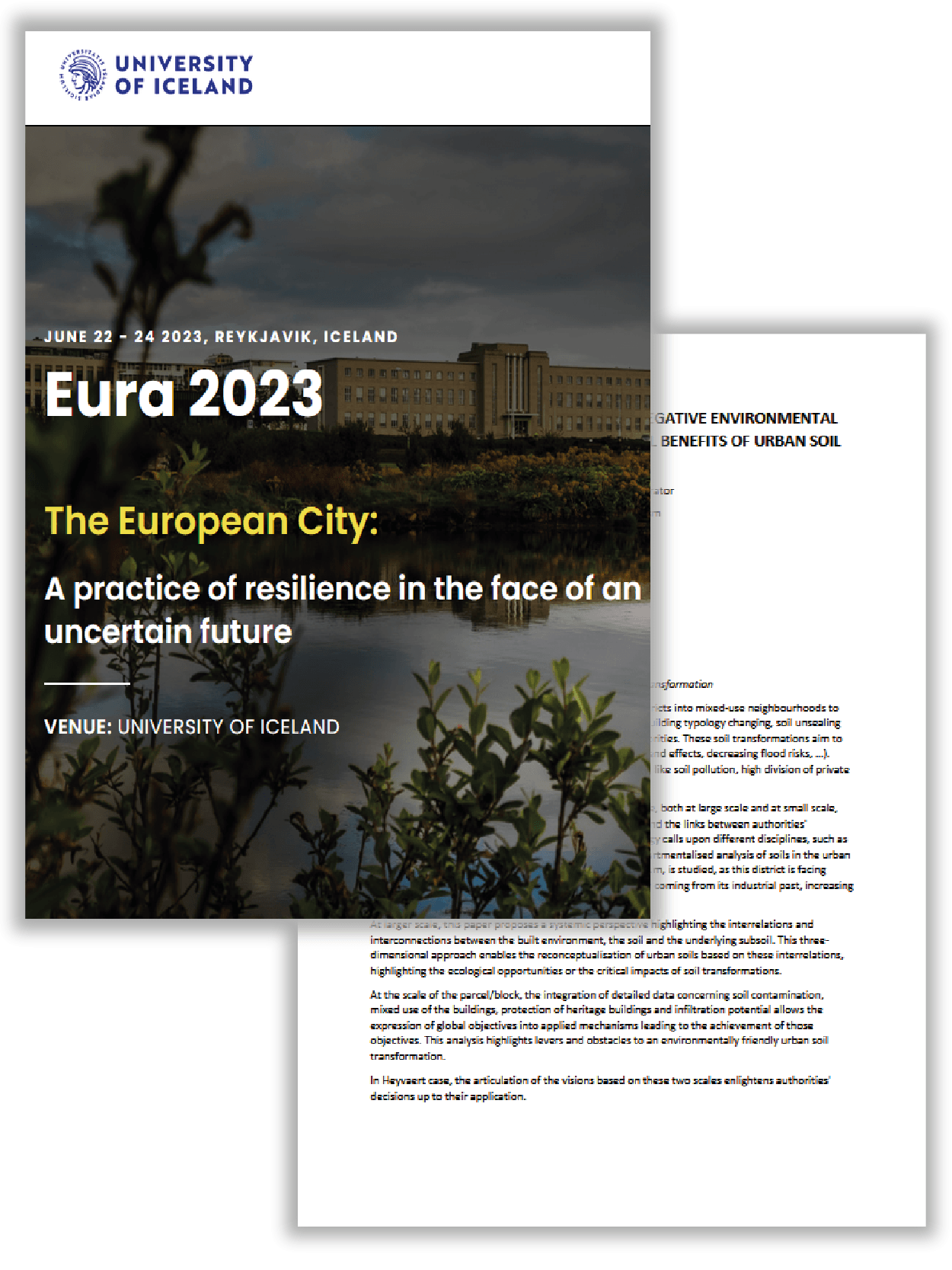 Urban Soil Assessment Limiting Negative Environmental Impacts and Optimising Ecological Benefits of Urban Soil Transformation BOSSARD Alexandre - CAVALIERI Chiara - SKA Olivier